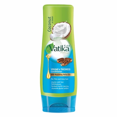Dabur Vatika Naturals Volume And Thickness Coconut And Castor Conditioner 400ml